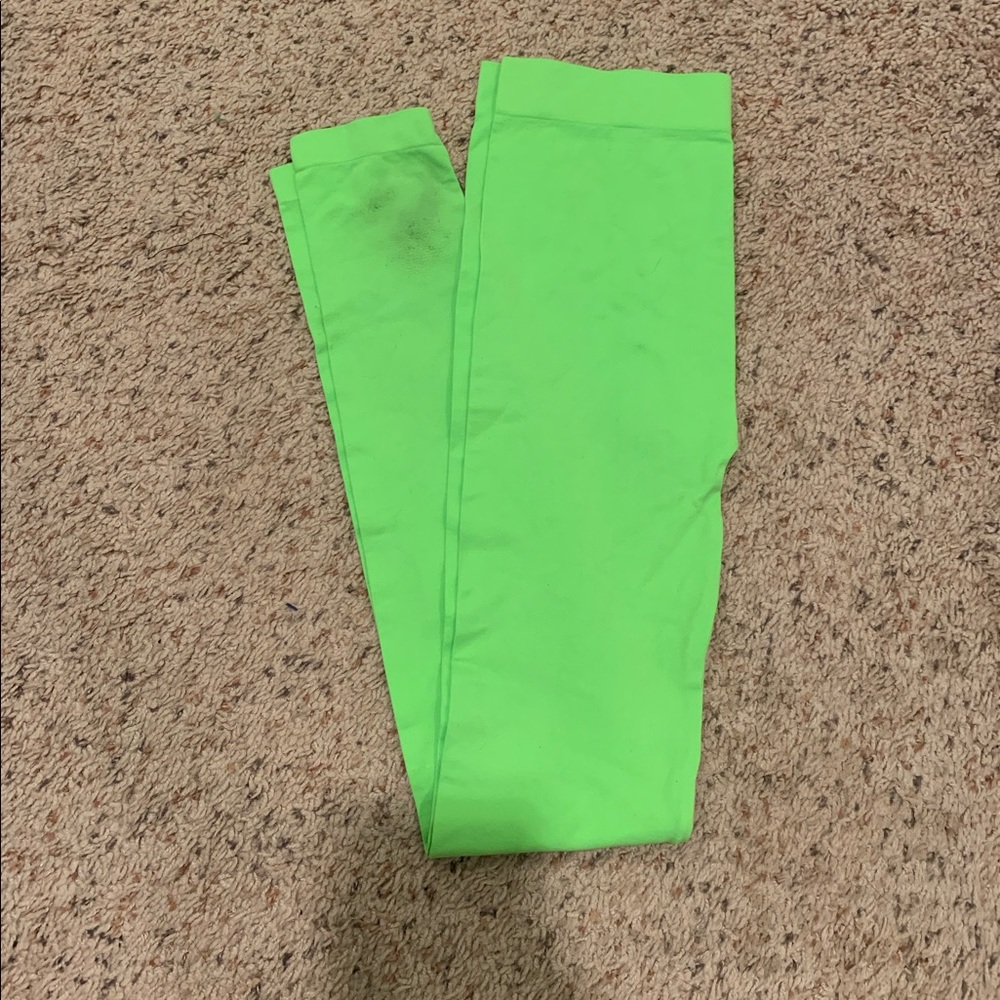 Green tights